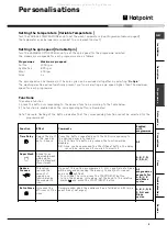 Предварительный просмотр 9 страницы Hotpoint WT 400 Instructions For Installation And Use Manual