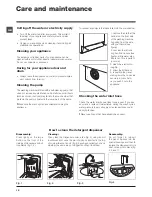 Предварительный просмотр 12 страницы Hotpoint WTL 500 Instructions For Use Manual