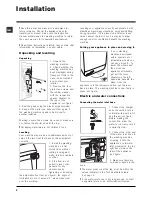 Предварительный просмотр 2 страницы Hotpoint WTL500P Instructions For Use Manual