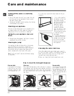 Предварительный просмотр 12 страницы Hotpoint WTL500P Instructions For Use Manual