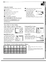 Предварительный просмотр 5 страницы Hotpoint WW331OR Use And Care Manual