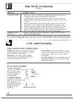 Предварительный просмотр 22 страницы Hotpoint WW331OR Use And Care Manual