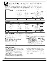 Preview for 6 page of Hotpoint WW3440S Use And Care Manual