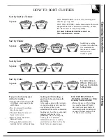 Предварительный просмотр 9 страницы Hotpoint WW3500R Use And Care Manual