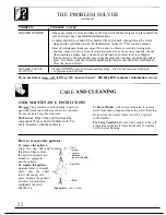 Предварительный просмотр 22 страницы Hotpoint WW3500R Use And Care Manual