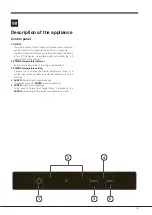 Предварительный просмотр 3 страницы Hotpoint XAL85 Series Operating Instructions Manual