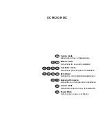 Preview for 1 page of Hotpoint XC 902 GH DC Instructions For Use And Installation