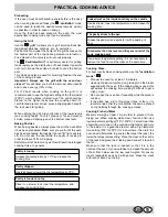 Preview for 19 page of Hotpoint XC 902 GH DC Instructions For Use And Installation