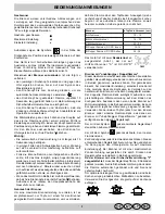 Preview for 37 page of Hotpoint XC 902 GH DC Instructions For Use And Installation