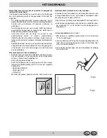 Preview for 51 page of Hotpoint XC 902 GH DC Instructions For Use And Installation