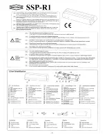 Hotron ssp-r1 User Manual preview