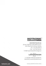 Предварительный просмотр 148 страницы Hotronic HEAT SOCKS XLP Operating Manual