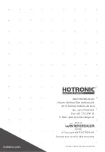 Preview for 60 page of Hotronic XLP P Operating Manual