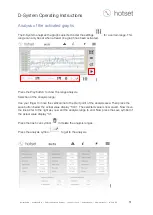 Preview for 51 page of hotset D-System Operating Instructions Manual