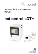 hotset hotcontrol cDT+ Start-Up, Service And Operation Manual предпросмотр