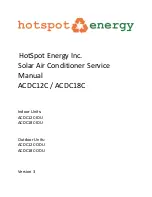 hotspot energy ACDC12C Service Manual предпросмотр