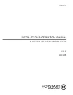 Hotstart OCSM Installation & Operation Manual preview