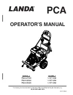 Preview for 1 page of Hotsy 1.107-124.0 Operator'S Manual