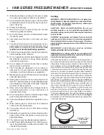 Preview for 8 page of Hotsy 1812SS Operating Instructions And Parts Manual