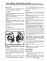 Preview for 9 page of Hotsy 1812SS Operating Instructions And Parts Manual