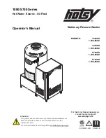 Hotsy 1830SS Operator'S Manual предпросмотр