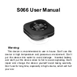 Preview for 1 page of Hott S066 User Manual