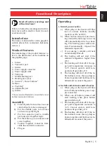 Preview for 5 page of HotTable 10201-SA-MS Original Instructions Manual