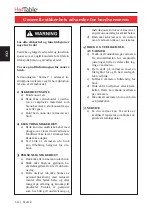 Preview for 10 page of HotTable 10201-SA-MS Original Instructions Manual