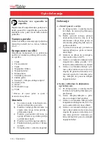 Preview for 14 page of HotTable 10201-SA-MS Original Instructions Manual