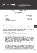 Preview for 9 page of Hottek HT-959-200 User Manual