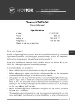 Preview for 7 page of Hottek HT-979-001 User Manual