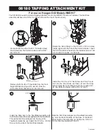 Preview for 1 page of Hougen 08180 Quick Start Manual