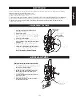 Предварительный просмотр 13 страницы Hougen 0904102 HMD904 Operator'S Manual