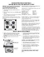 Preview for 6 page of Hougen HMD500 Operator'S Manual