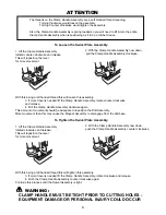 Preview for 8 page of Hougen HMD938 SERIES Operator'S Manual