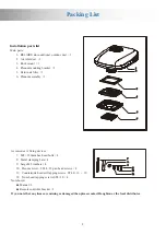 Предварительный просмотр 6 страницы Houghton BELAIRE A3400 Owner'S Manual