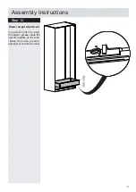 Предварительный просмотр 9 страницы House Beautiful Internal Wardrobe Drawer Double Assembly Instructions Manual