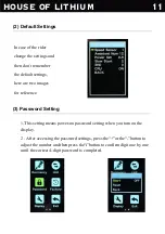 Preview for 14 page of House of lithium 50/50 User Manual