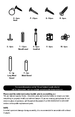 Предварительный просмотр 3 страницы Household Essentials 18411-1 Instructions Manual