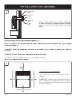 Preview for 16 page of HouseWarmer HWDV080BDV(N,P)-1 Installation Instructions And Owner'S Manual