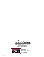 Preview for 48 page of HouseWarmer HWDV081 Installation Instructions And Owner'S Manual