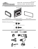 HouseWarmer HWGWTR-1 Installation Instructions Manual preview