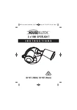 Housewatch 55-161 Instructions Manual preview