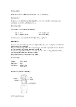 Preview for 6 page of Houston IMP50106BH User Manual