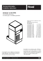 Preview for 1 page of Hoval 51-UltraGas 2 1000 Installation Instructions Manual