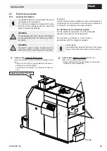 Предварительный просмотр 45 страницы Hoval BioLyt 100 Technical Information Installation Instructions