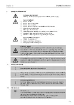 Preview for 5 page of Hoval CompactGas 200 Operating Instructions Manual