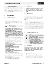 Preview for 7 page of Hoval HomeVent comfort 351 Operating Instructions Manual