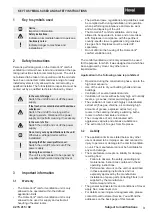 Preview for 3 page of Hoval HomeVent comfort FR  201 Operating Instructions Manual