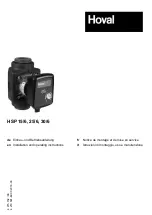 Preview for 1 page of Hoval HSP 15/6 Installation And Operating Instructions Manual